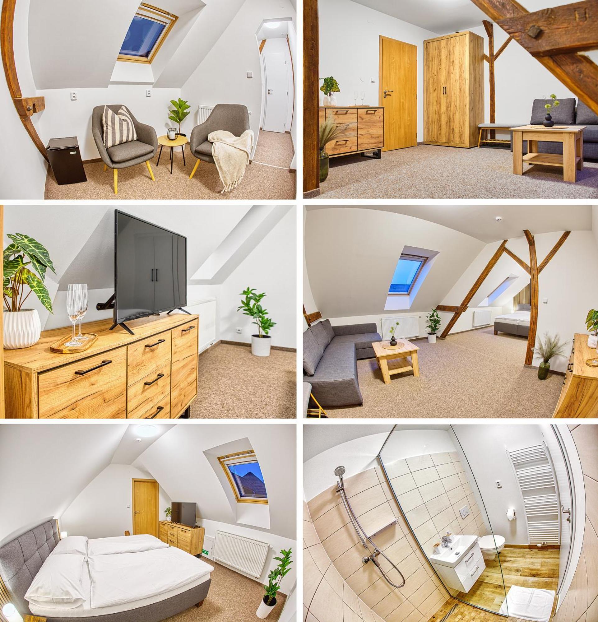 Hotel A Restaurace Ruze Podborany 外观 照片